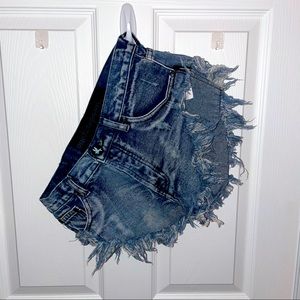 One Teaspoon Denim Shorts